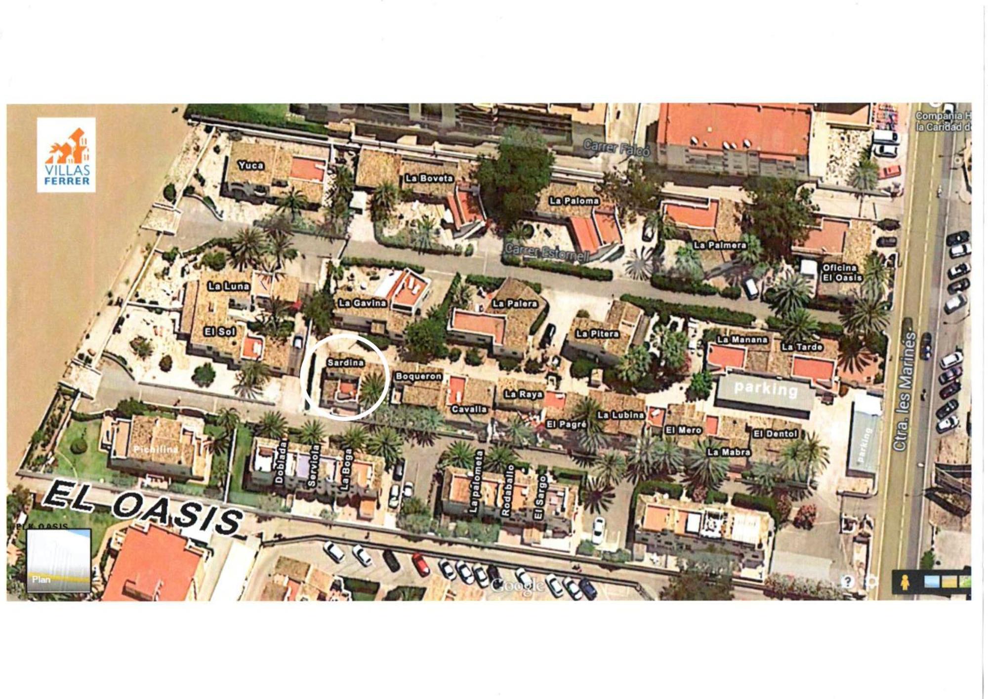 Urbanizacion El Oasis, 20 Villas En 1ª Linea Playa Дения Экстерьер фото